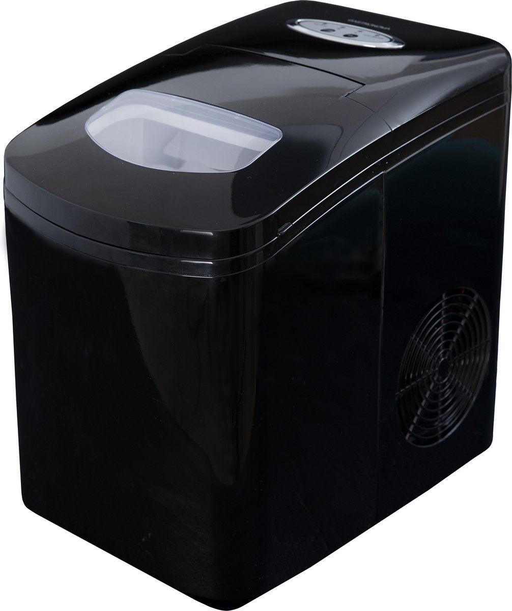 Gastronoma IJsblokjesmachine - 17L - IJsblokmaker met IJsschep - 9 ijsblokjes in 10 min - 18620001 - Zwart