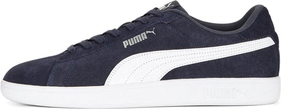 PUMA Smash 3,0 Unisex Sneakers - Donkerblauw/Wit