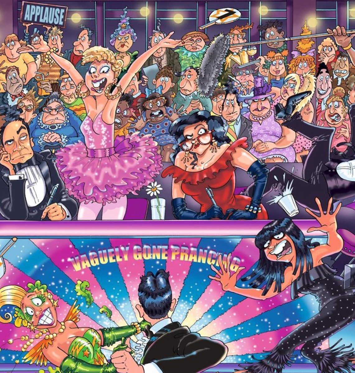 Wasgij Original 30 Wals, Tango en Jive! puzzel - 1000 Stukjes — afbeelding 4