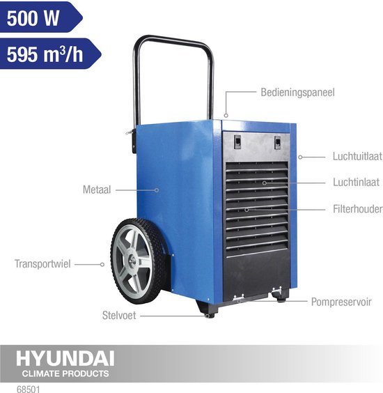 De'Longhi Pinguino Compact ES72 YOUNG, model 2022, stille mobiele airconditioning, 8.300 BTU/h, 2,1 kW, 60 m³, gas R290, ontvochtigerfunctie, 24 uur timer, energieklasse A, wit
