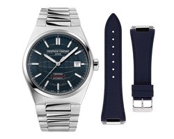 Frédérique Constant Highlife Automatic Cosc FC-303BL3NH6B Horloge - Staal - Zilverkleurig - Ø 39 mm