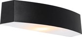 QAZQA bojan - Moderne Wandlamp voor buiten - 1 lichts - D 7 cm - Zwart - Buitenverlichting