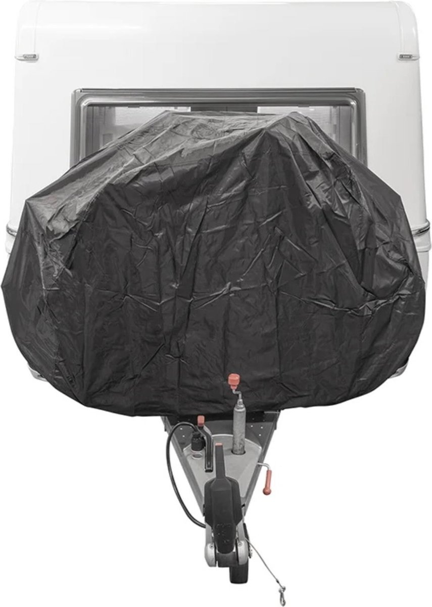 ProPlus Fietshoes Dissel XL - Voor 2 Elektrische Fietsen - Waterdichte Cover - Fietshoezen - Fietshoes Caravan/Camper - Fietsendrager Hoes - Zwart