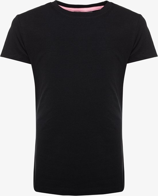 TwoDay meisjes basic T-shirt zwart - Zwart