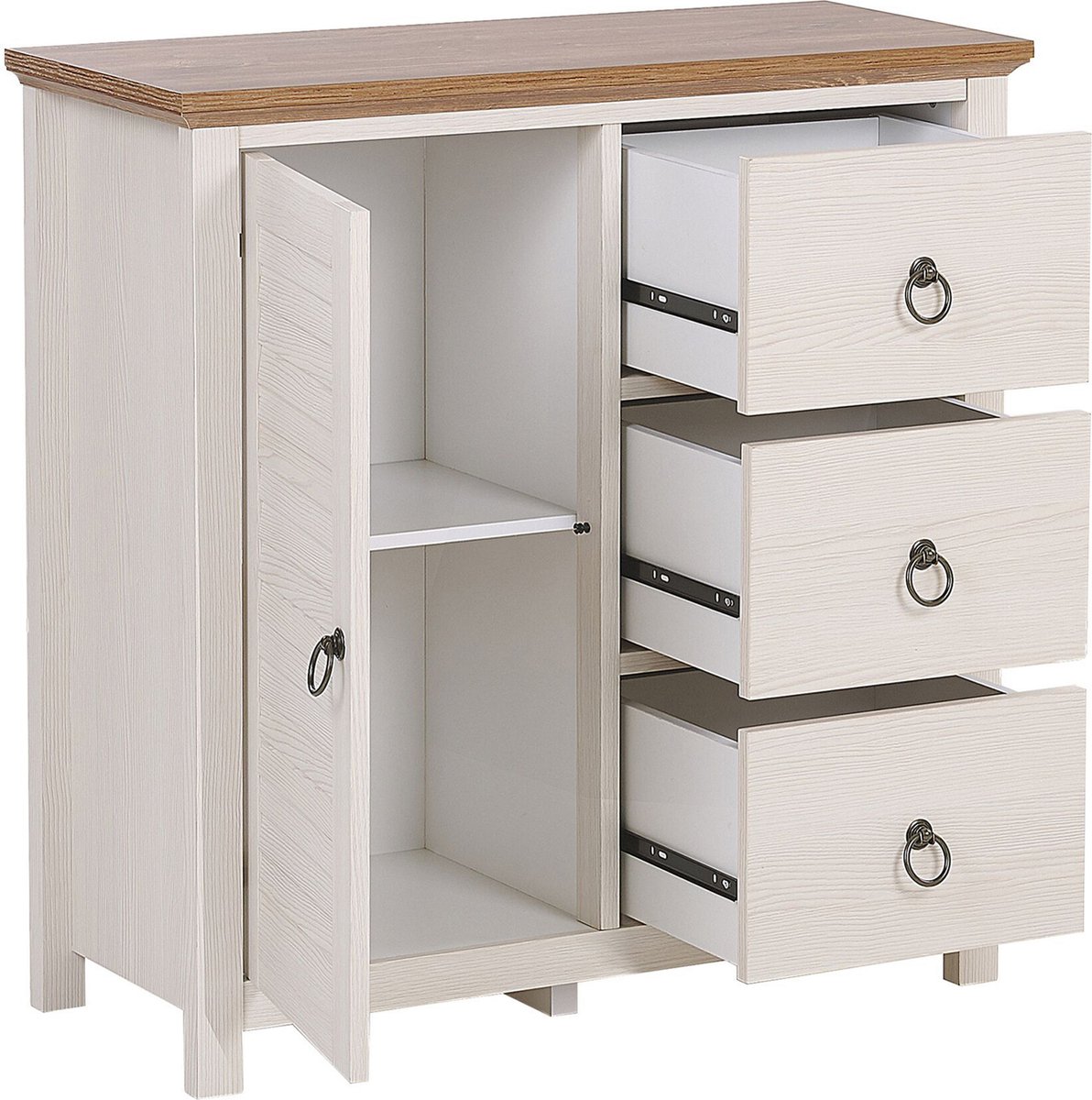Beliani KIRKLAND Sideboard Beige MDF