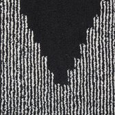 BATHINDA - Laagpolig vloerkleed - Zwart - 160 x 230 cm - Katoen