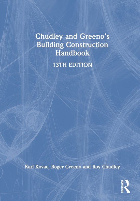 Chudley and Greeno's Building Construction Handbook - cover