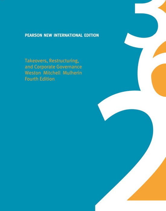 Takeovers, Restructuring, And Corporate Governance - cover