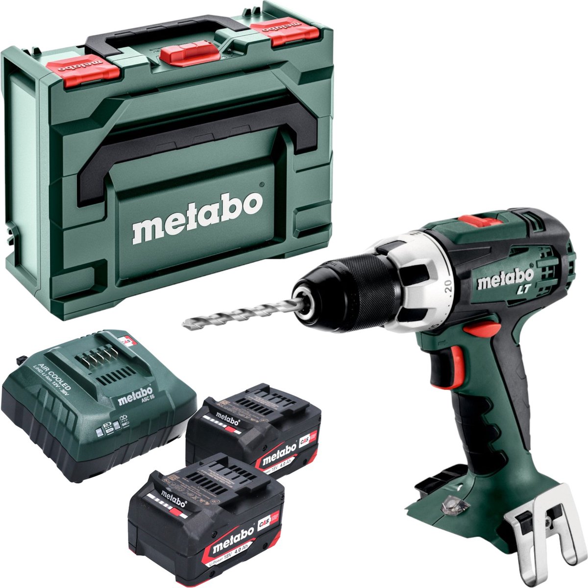 Metabo BS 18 LT Accu Schroefboormachine 18V 4.0Ah Li-Ion in Koffer – foto 2