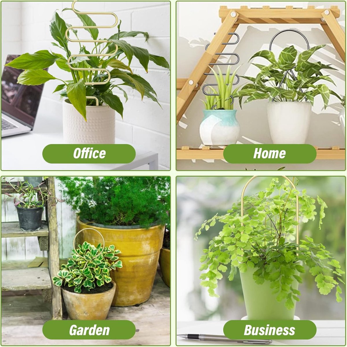 Support De Plante En Plastique Empilable Pour Plantes Grimpantes D'intérieur