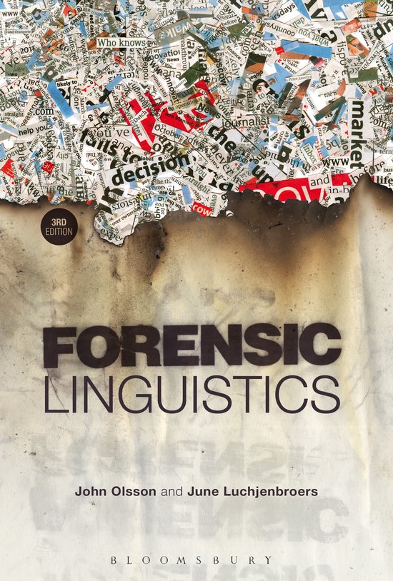 Forensic Linguistics - cover
