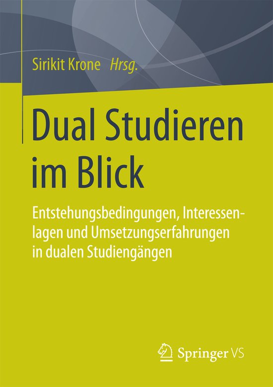 Dual Studieren im Blick - cover