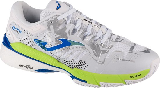 Joma Slam Men 2402 TSLAMS2402C, Mannen, Wit, Tennisschoenen,buty do padla, maat: 42