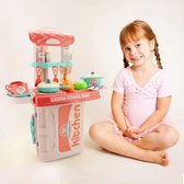MiniMartMates - Kinderkeuken-Keukenspullen-Keukentje voor Fantasierijk Spelen en Leren Opruimen