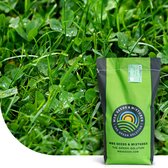 MRS Seeds & Mixtures Clover Lawn - Graszaad met microklaver – het hele jaar een groen gazon – duurzaam en ecologisch verantwoord – hoge betredingstolerantie – vormt een onderhoudsvriendelijk gazon – fungeert als een natuurlijke stikstofproducent