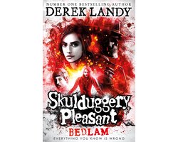 Omslag van Bedlam Skulduggery Pleasant 12 Book 12