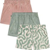 Pockies - 3-Pack - Swirls - Striped - Paisley Boxers - Boxer Shorts - Maat: L