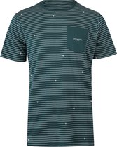 Brunotti Axle-Stripe Heren T-shirt - Groen - L