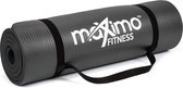 Fitness Mat - dikke premium yogamat - 183 cm lang x 60 cm breedte x 1,2 cm (12 mm) - multifunctioneel gebruik - perfect voor yoga, pilates, gym, sit-ups en rekken.