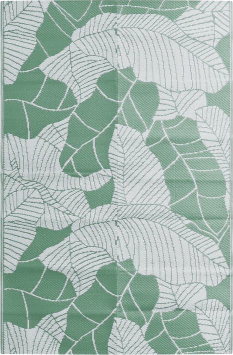 vidaXL - Buitenkleed - ARAKIL - 190x290 - cm - PP - groen