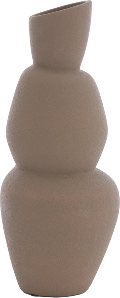 Vaas ARAM - Ø19x46.5cm - Bruin