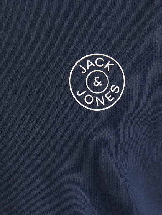 Jack & Jones Junior-Jongens t-shirt--Blanc de Blanc-Maat 140