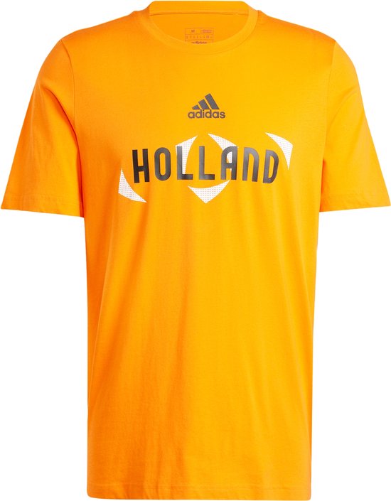adidas Performance UEFA EURO24 Nederland T shirt Heren Oranje XS bol