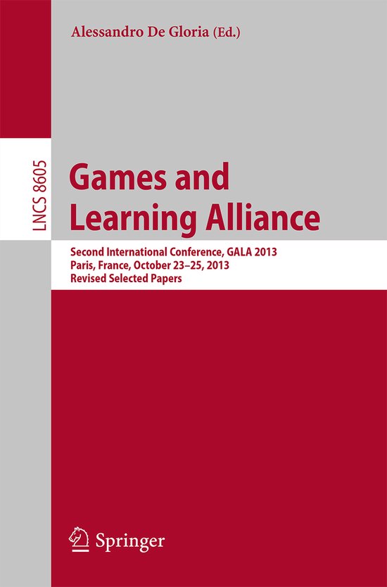 Games and Learning Alliance - cover