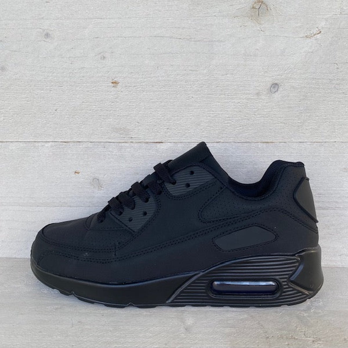 Gave air sneakers zwart (Verkrijgbaar van maat 36 t/m maat 45) 41 / Zwart