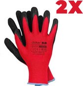 Werkhandschoenen Jurav - Geïsoleerde veiligheidshandschoenen met latex - maat 10 - 2 paar