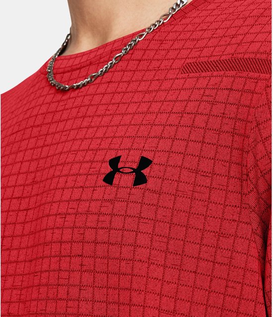 Vanish Seamless Grid SS-ROUGE Taille: XL