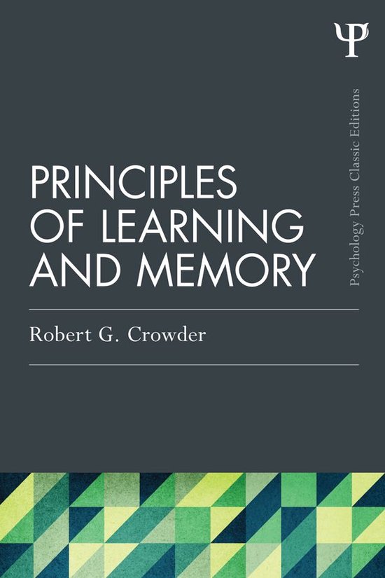 Principles of Learning and Memory - cover