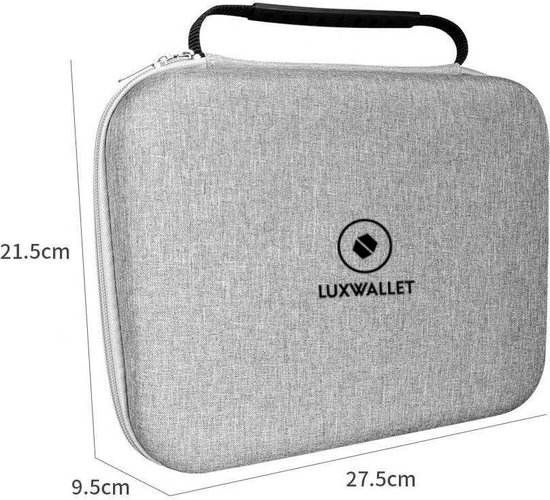 LUXWALLET Libra4 Pro – Drone Quadcopter FPV - 25,2Km/h – GPS WiFI 1,2 KM – Cardan 2 Axes - HD Camera - Oranje