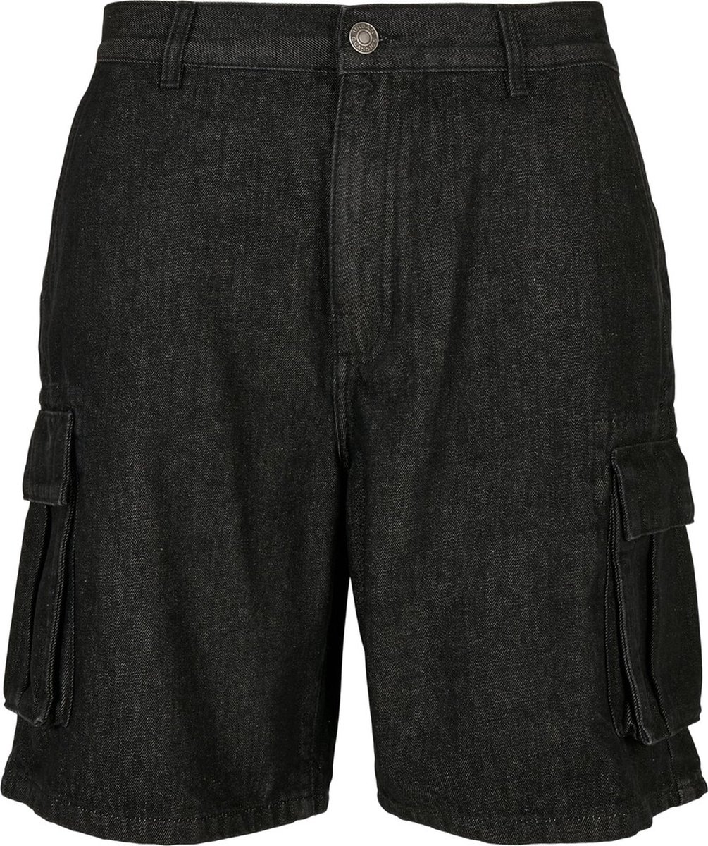 Urban Classics Organic Cargo Korte broek Taille 31 inch Zwart