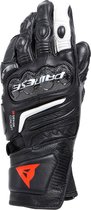 Dainese Carbon 4 Long Lady Leather Gloves Black Black White XL - Maat XL - Handschoen