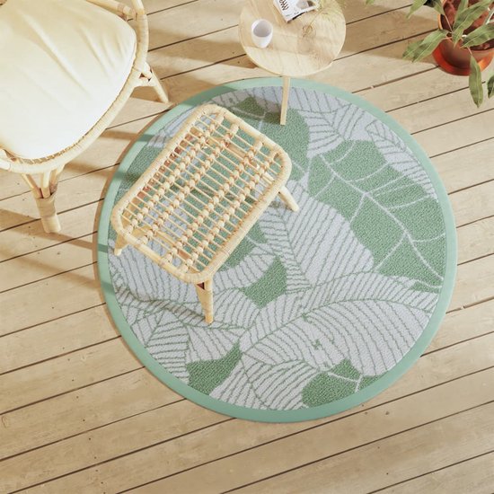 vidaXL - Buitenkleed - Ã - 120 - cm - polypropeen - groen van VidaXL — afbeelding 2