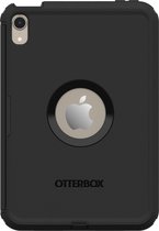 OtterBox Defender Tablethoes geschikt voor Apple iPad Mini 6 (2021) Hardcase Backcover + Standaard - Zwart
