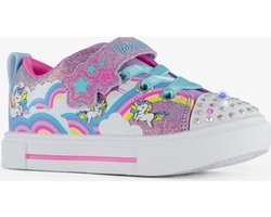 Skechers Twinkle Sparks - Jumpin' Clou Meisjes Sneakers - Paars/Multicolour - Maat 22