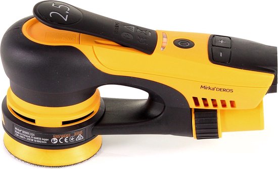 Tournevis excentrique Mirka DEROS 325CV 77mm Hub 2,5mm 250W Brushless (MID3252011) + 158x tournevis ABRANET