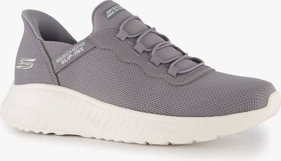 Skechers Slip-ins: Bobs heren sneakers grijs - Maat 47.5 - Extra comfort - Memory Foam