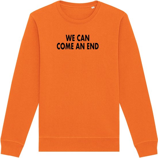 EK sweater oranje S - We can come an end - soBAD. | EK 2024 | Unisex | Sweater dames | Sweater heren | Voetbal
