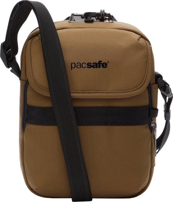 Pacsafe Metrosafe X Anti-Theft Compact Crossbody tan