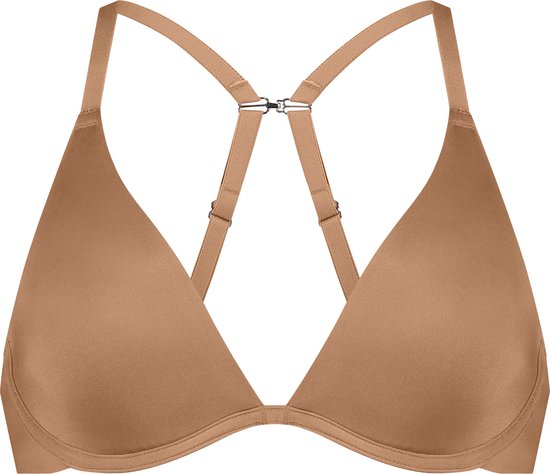 Hunkemöller Niet-voorgevormde beugel bh Smooth Bruin D85