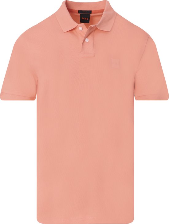 Boss Passenger Polo's & T-shirts Heren - Polo shirt - Roze - Maat S