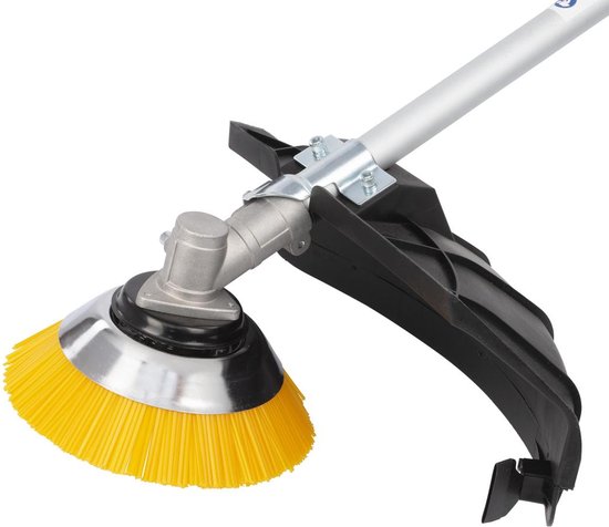 Powerplus Schijfborstel POWACG3522 - 200 mm Ø, Geschikt voor bosmaaier, onkruid en mos verwijderen, tuingereedschap van Powerplus — afbeelding 3