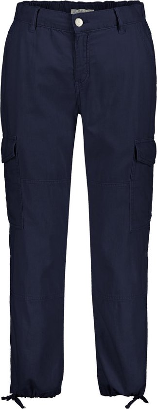 Red Button Broek Conny Cargo Cotton Linen Srb4167 Navy Dames Maat - W38