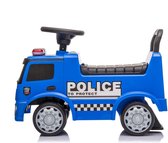 Mercedes Antos Politie Loopauto met Sirene - Blauw