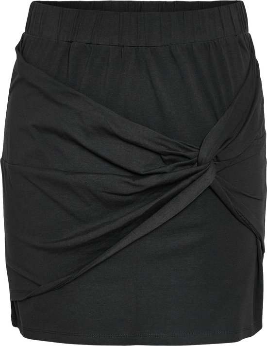 Noisy may Rok Nmcamilla Short H/w Knot Skirt Jrs 27029672 Black Dames Maat - S