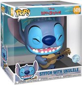 Funko Pop! Disney: Stitch Ukulélé Exclusive 25cm 10'' Jumbo Édition Spéciale