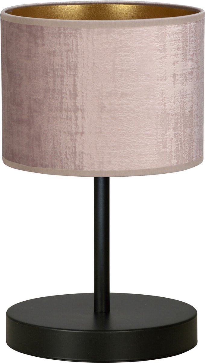 Emibig Norddjurs tafellamp roze 1x E27 - Perfecte verlichting voor elke slaapkamer